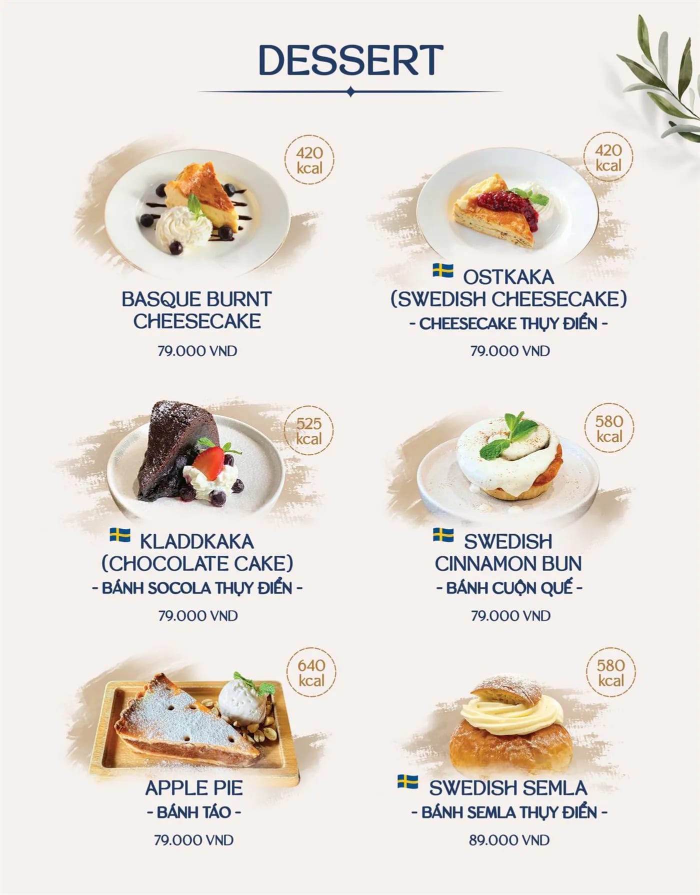 Menu page 15